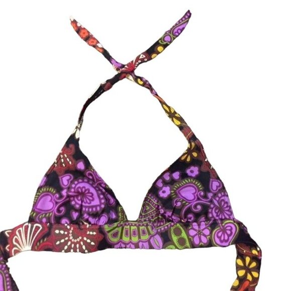 Victoria Secret Swimsuit Bikini Top Womens M Used Triangle - Picture 3 of 10